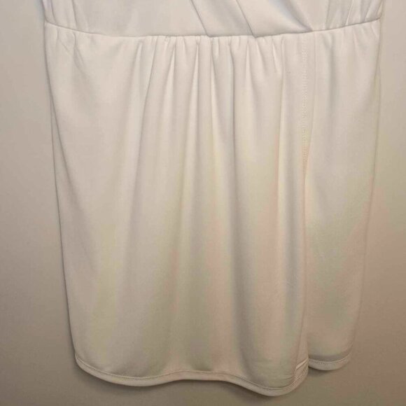 Rachel Roy Essential White Wrap Dress - Picture 7 of 11
